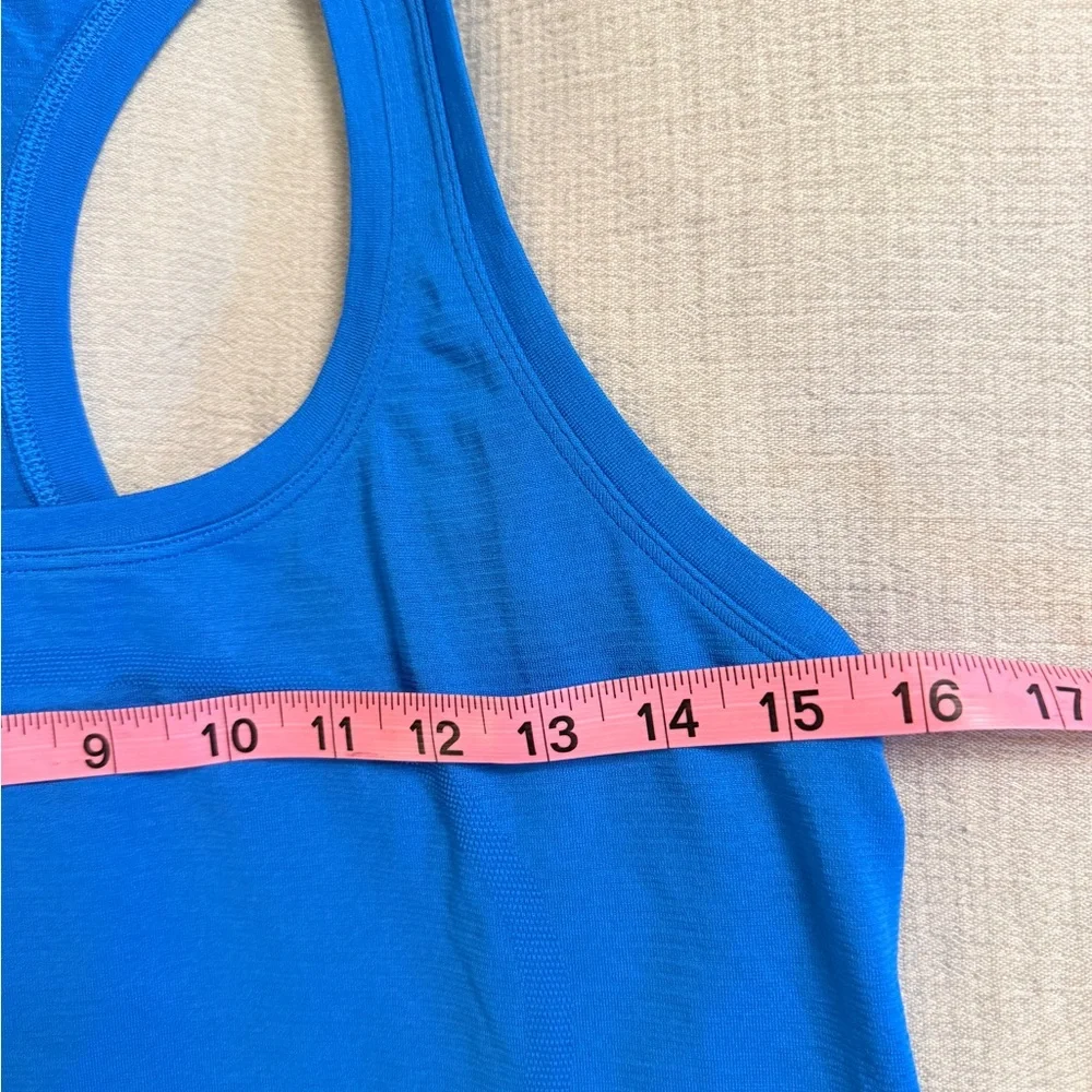 EUC size 8 Blue Swiftly 2.0 Tank Top - Picture 6 of 6